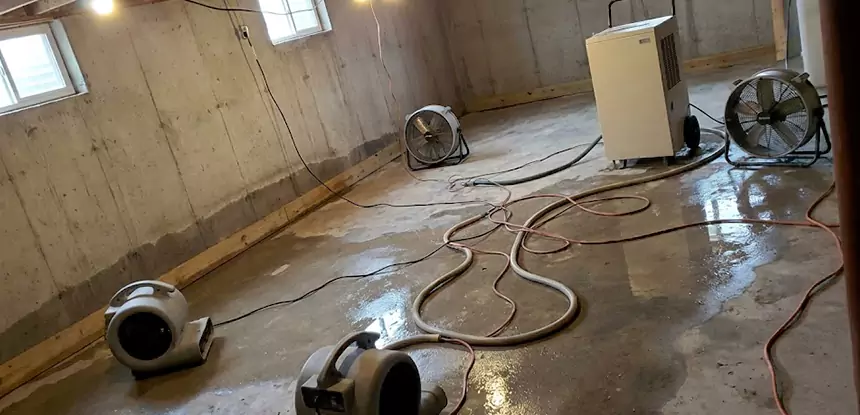 Large-Scale Water Damage Cleanup in Peachtree City
